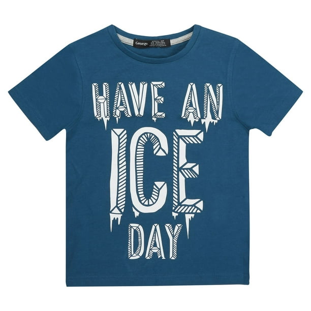 T-shirt à motif « Ice Day » George British Design pour garçons