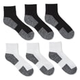 thumbnail image 1 of Athletic Works Women's Ankle Socks 6-Pack, 1 of 1