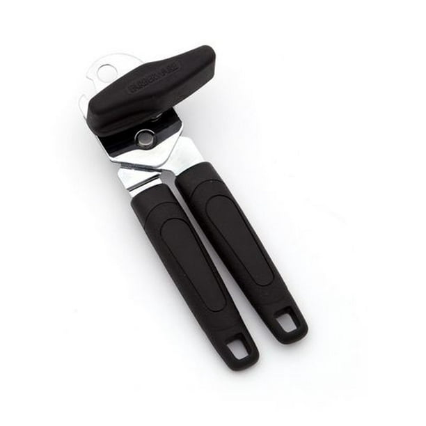 Starfrit Mightican Can Opener with Soft Grip, Soft Grip - Black 