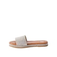 thumbnail image 3 of Madden NYC Women's Rhinestone Flat Sandals, 3 of 4