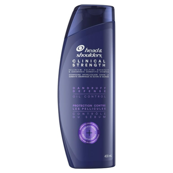 Head & Shoulders Clinical Dandruff Defense + Advanced Oil Control Shampoo, 400 mL