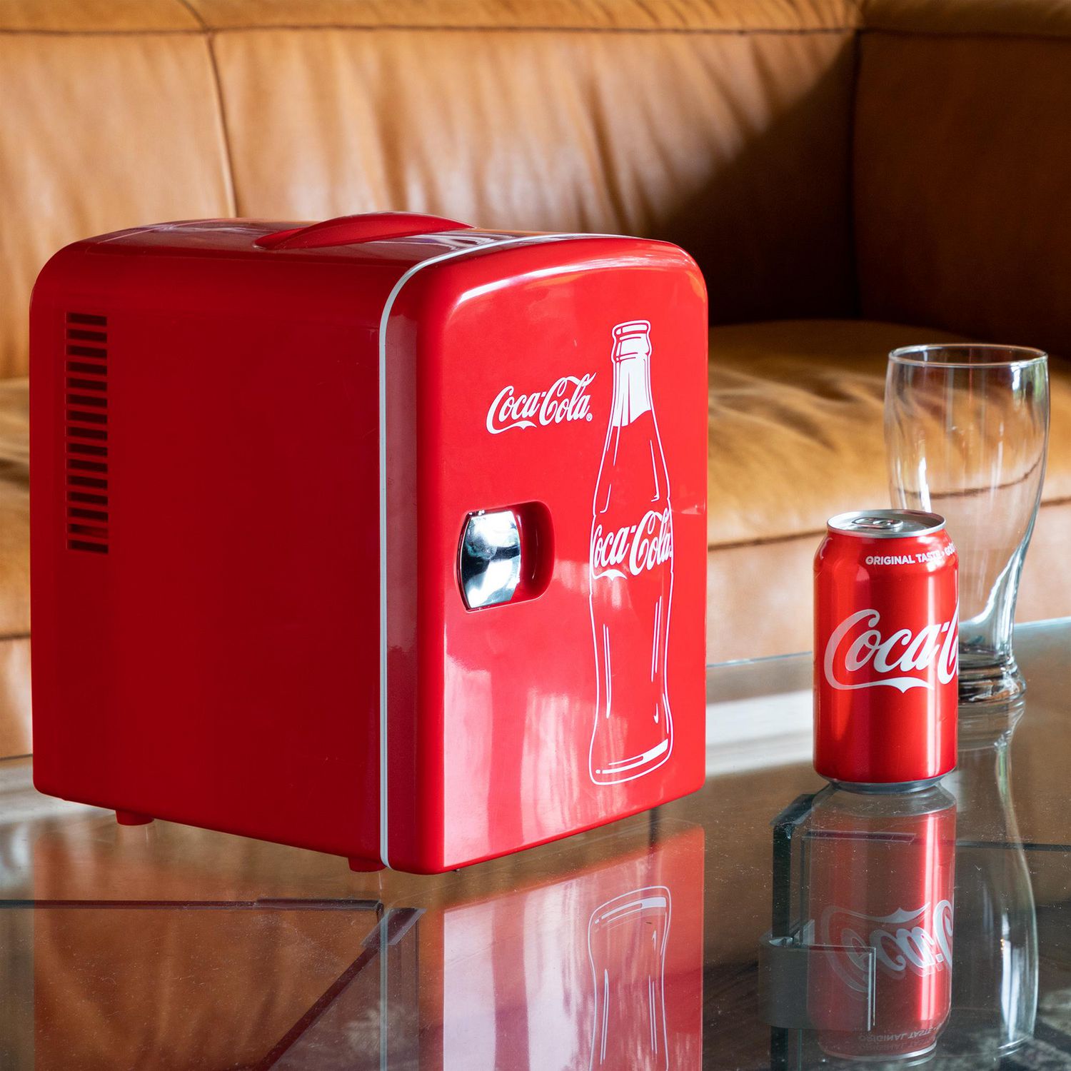 Small coca cola store refrigerator