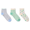 thumbnail image 1 of George Women's Ankle Socks 3-Pack, 1 of 1