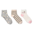 thumbnail image 1 of George Women's Ankle Socks 3-Pack, 1 of 1