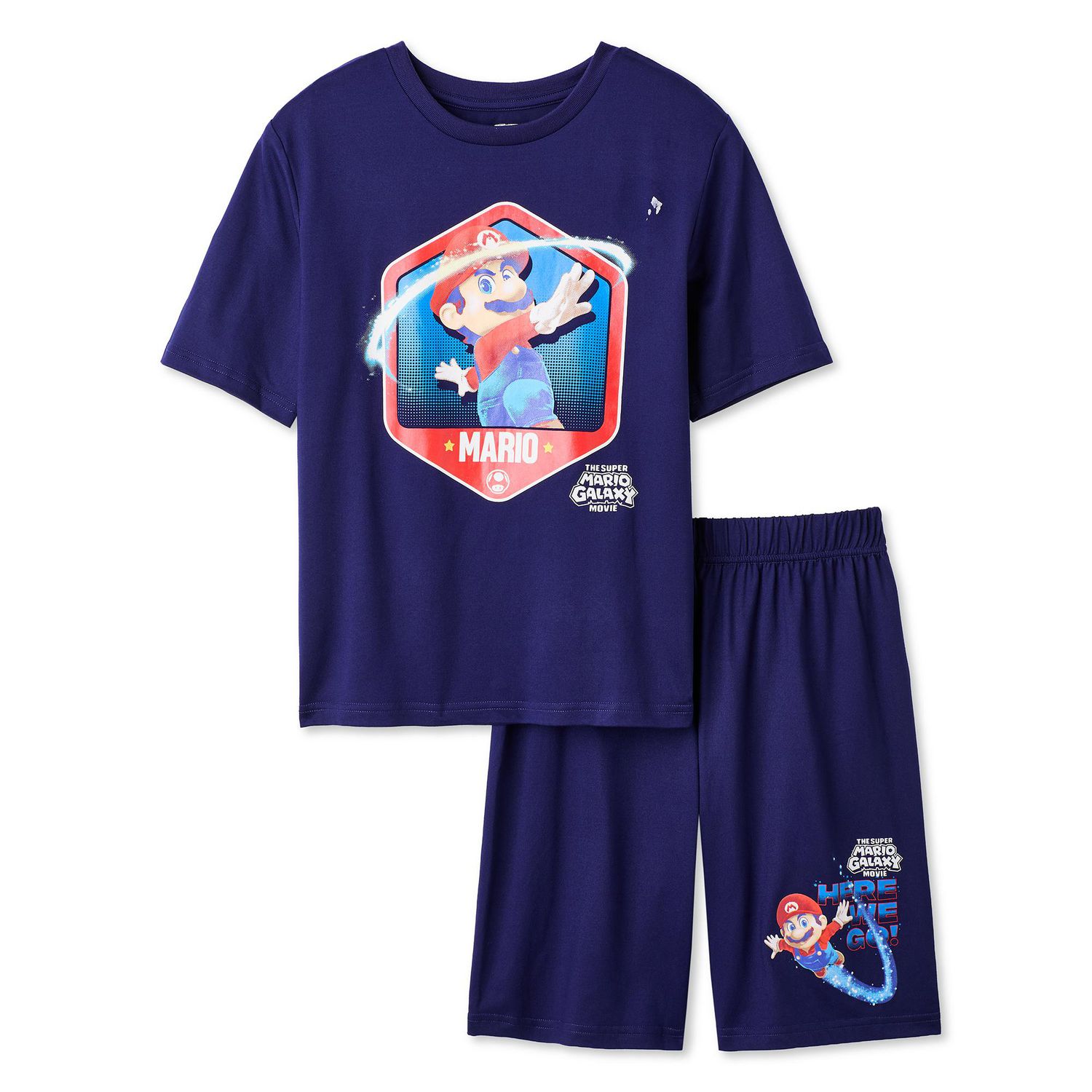 Pyjama 2 pièces Mario Super Galaxy Le Film pour garçons
