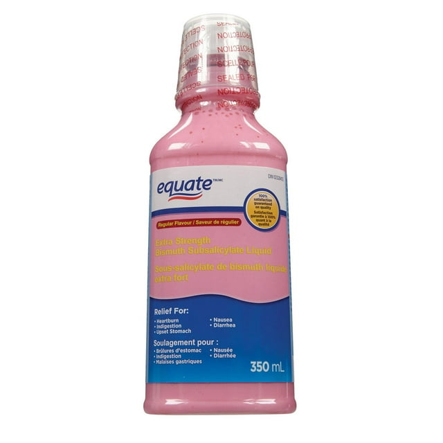 Equate Extra Strength Bismuth Subsalicylate Liquid