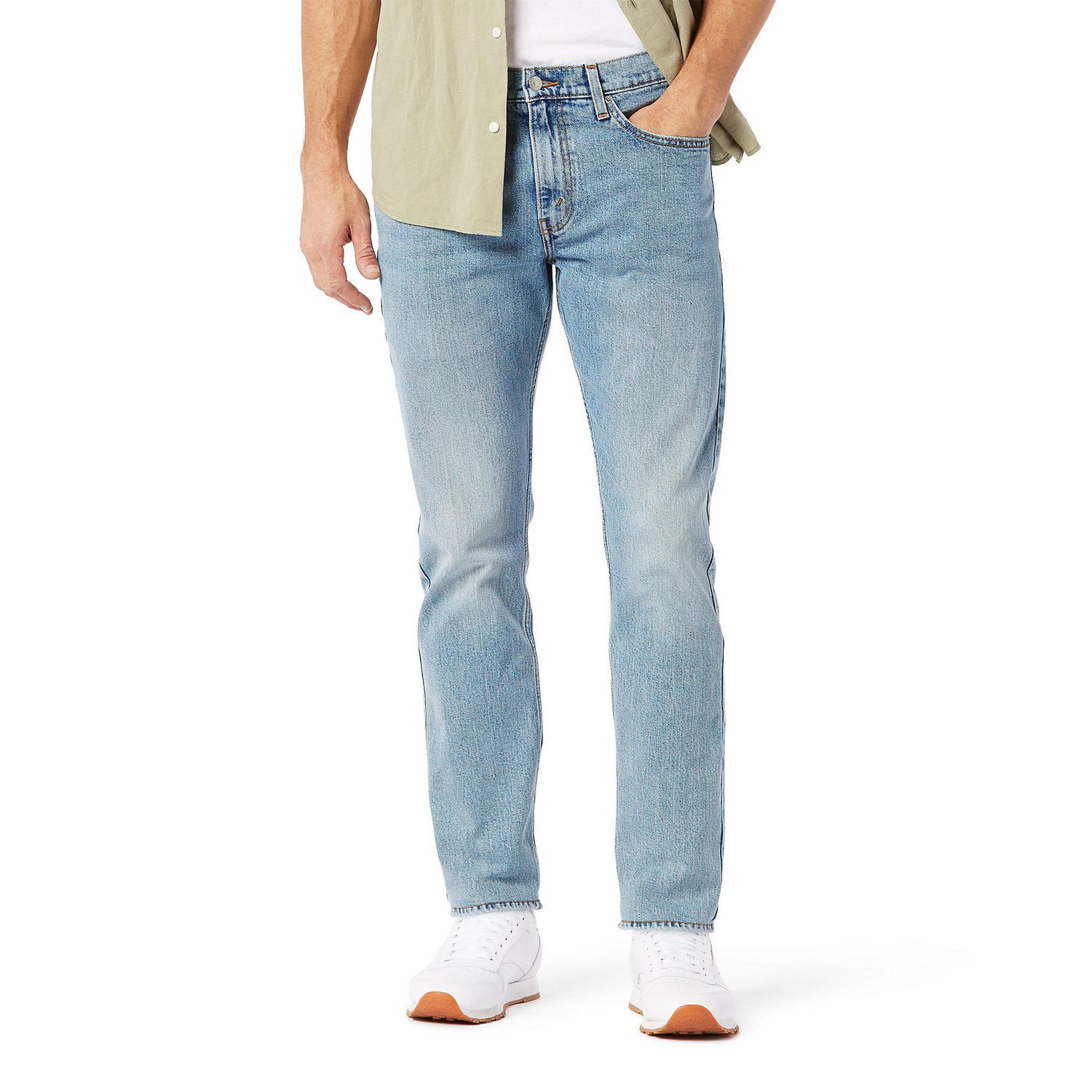 Signature by Levi Strauss & Co.® Men's Regular Fit Taper Jeans, Available  sizes: 29 – 38 