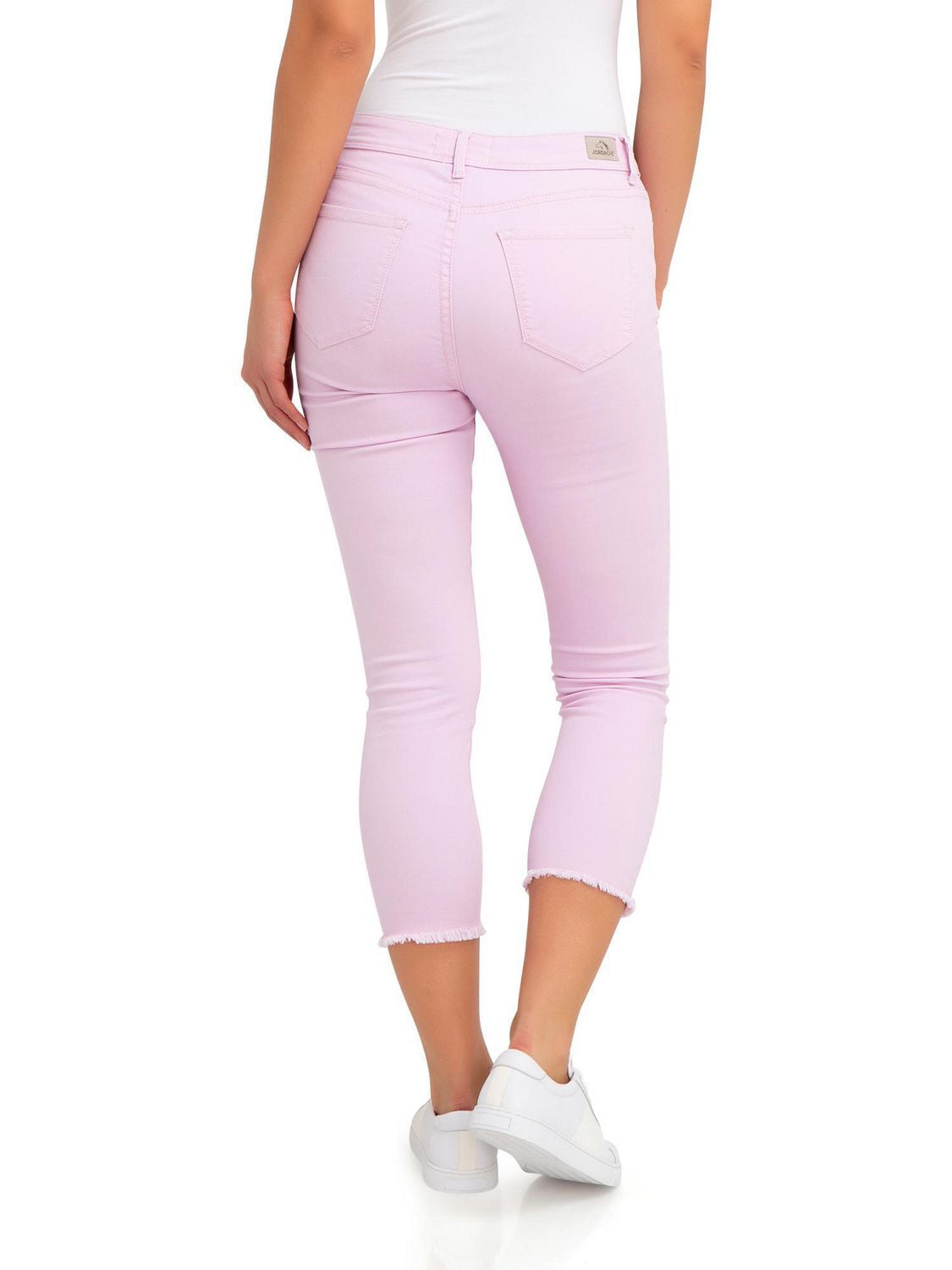Jordache Women's High Cropped Lilac Skinny