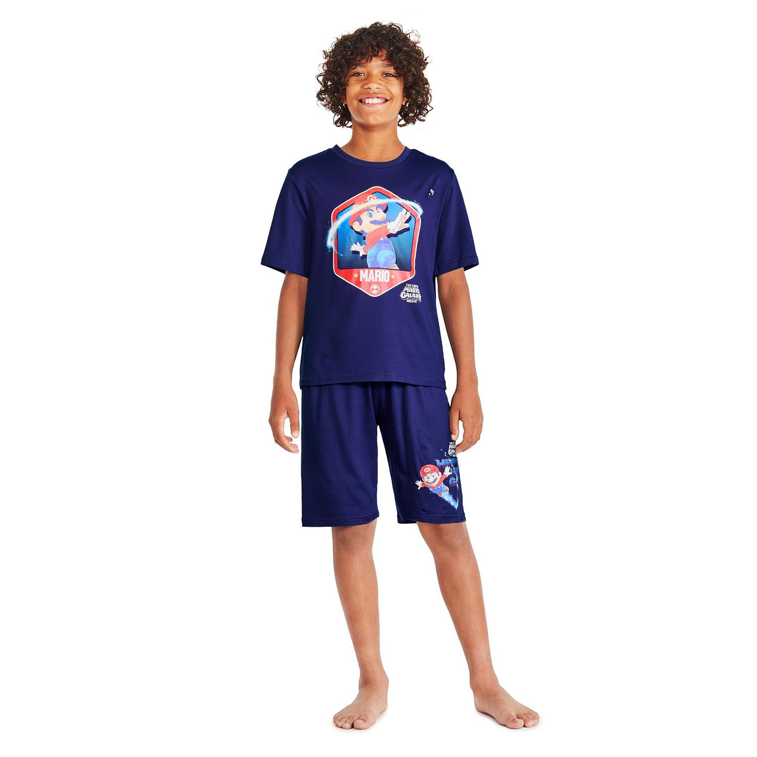 Pyjama 2 pièces Mario Super Galaxy Le Film pour garçons