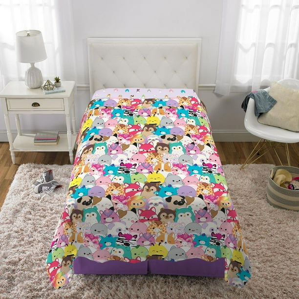 Squishmallows "Mallow Dreams" Twin Sheet Set, Squishmallows Twin Sheet ...
