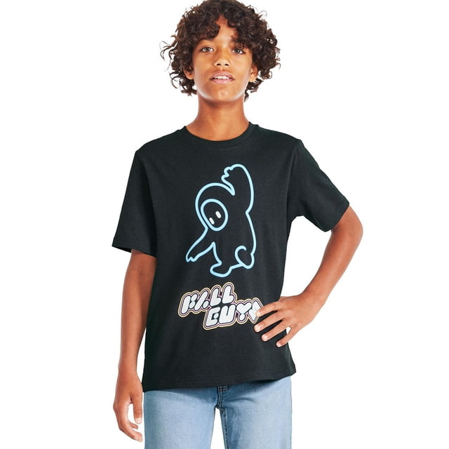 T-shirt à imprimé graphique Fall Guys pour garçons