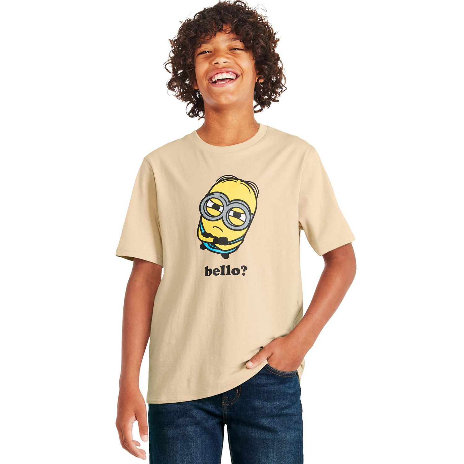 T-shirt à imprimé graphique Minions pour garçons