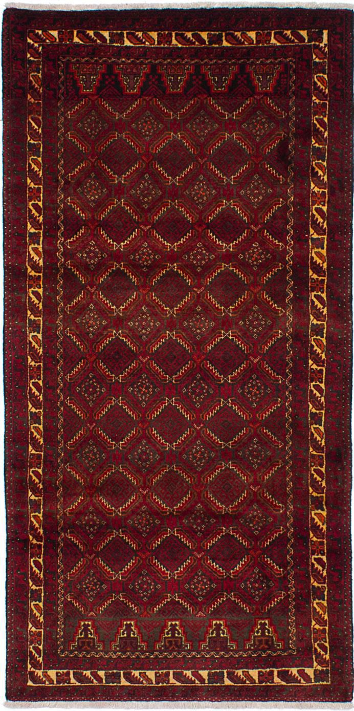 ECARPETGALLERY Finest Baluch Rug 3'3