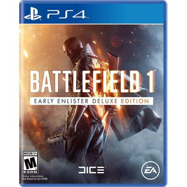 Jeu vidéo Battlefield 1 Early Enlister édition de luxe pour PS4