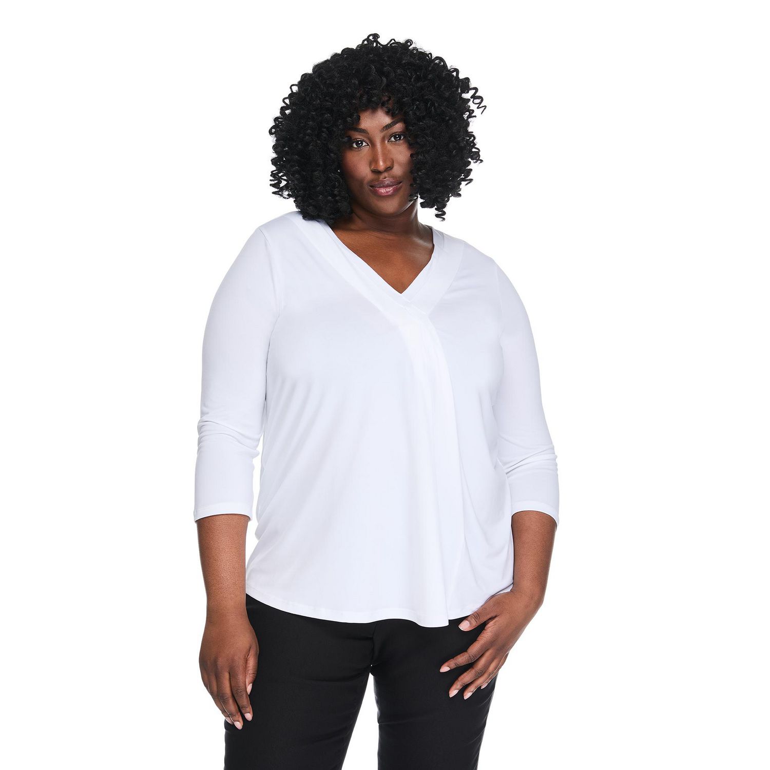 Haut plissé Lane Bryant Plus pour femmes