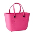thumbnail image 1 of No Boundaries Women's Rubber Tote Bag, 1 of 4
