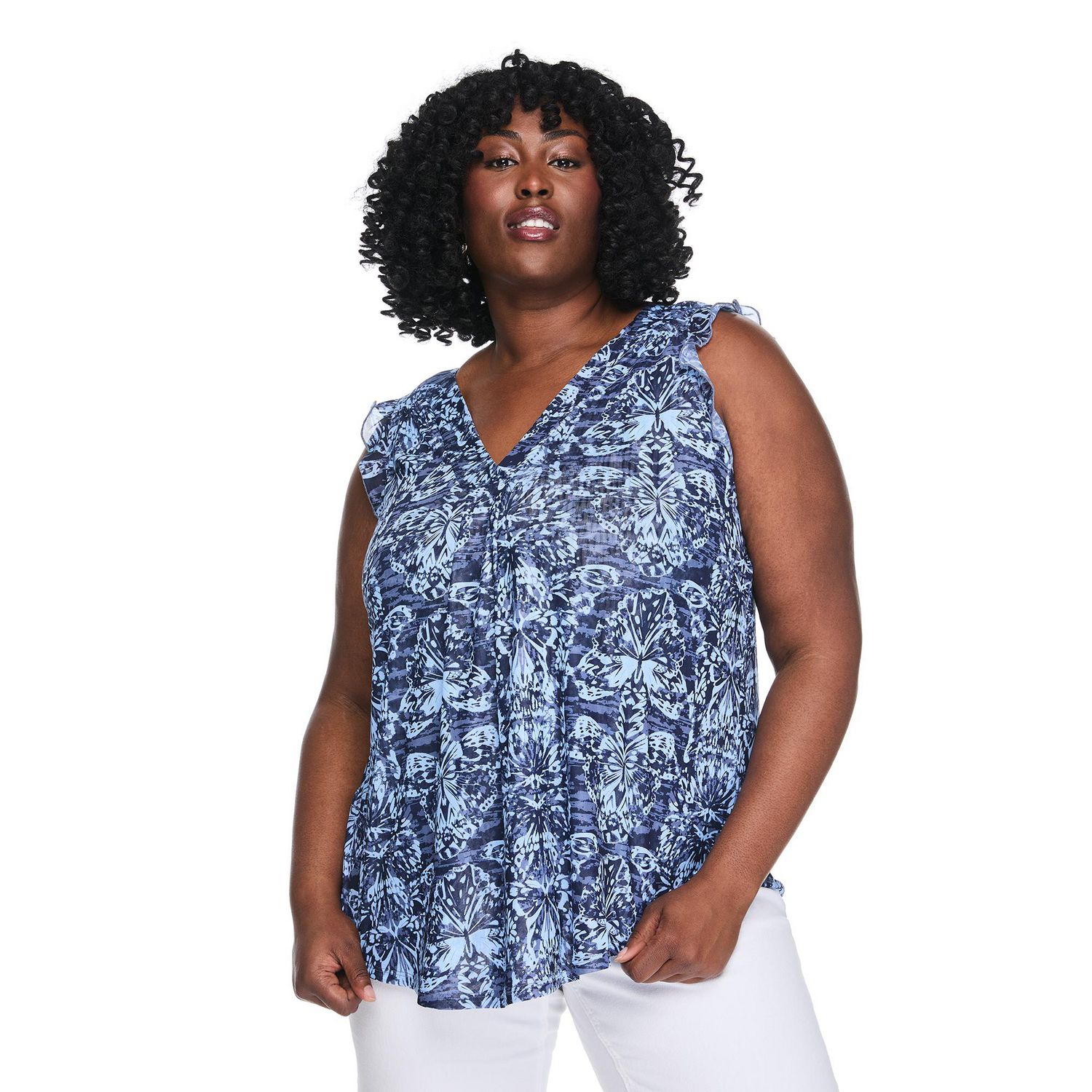 Haut en tricot à encolure V Lane Bryant Plus pour femmes