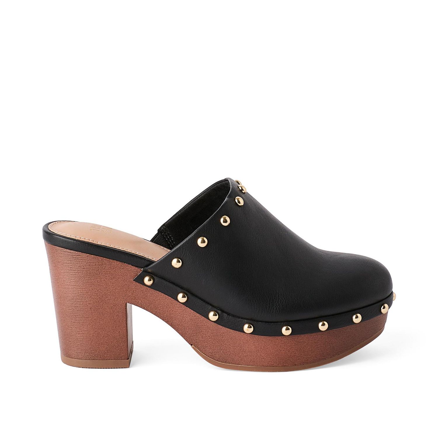 Mules cloutées Time and Tru pour femmes