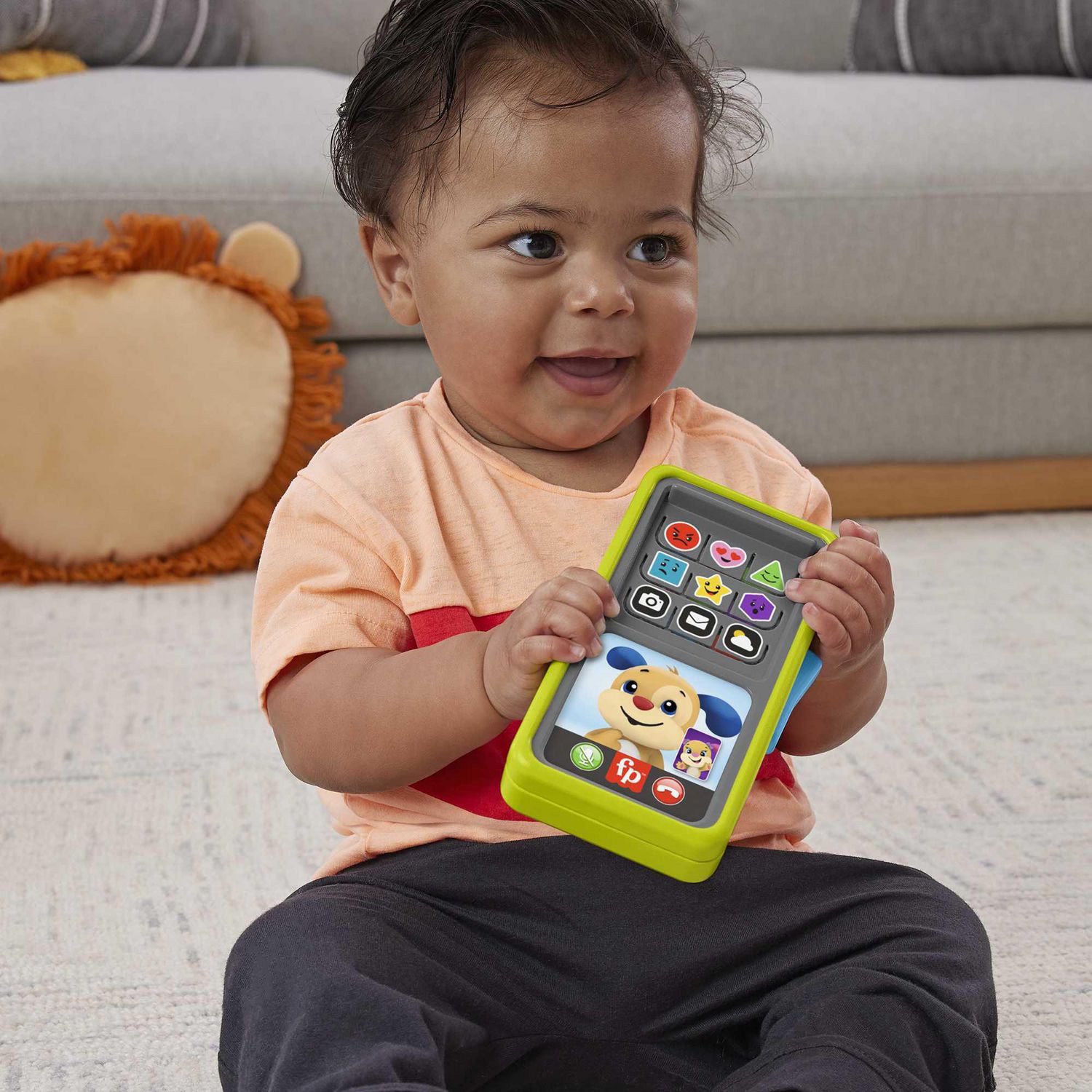 Fisher-Price Laugh & Learn Baby to Toddler Educational Toy Phone
