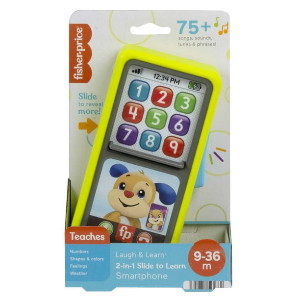 Fisher-Price Laugh & Learn Baby to Toddler Educational Toy Phone