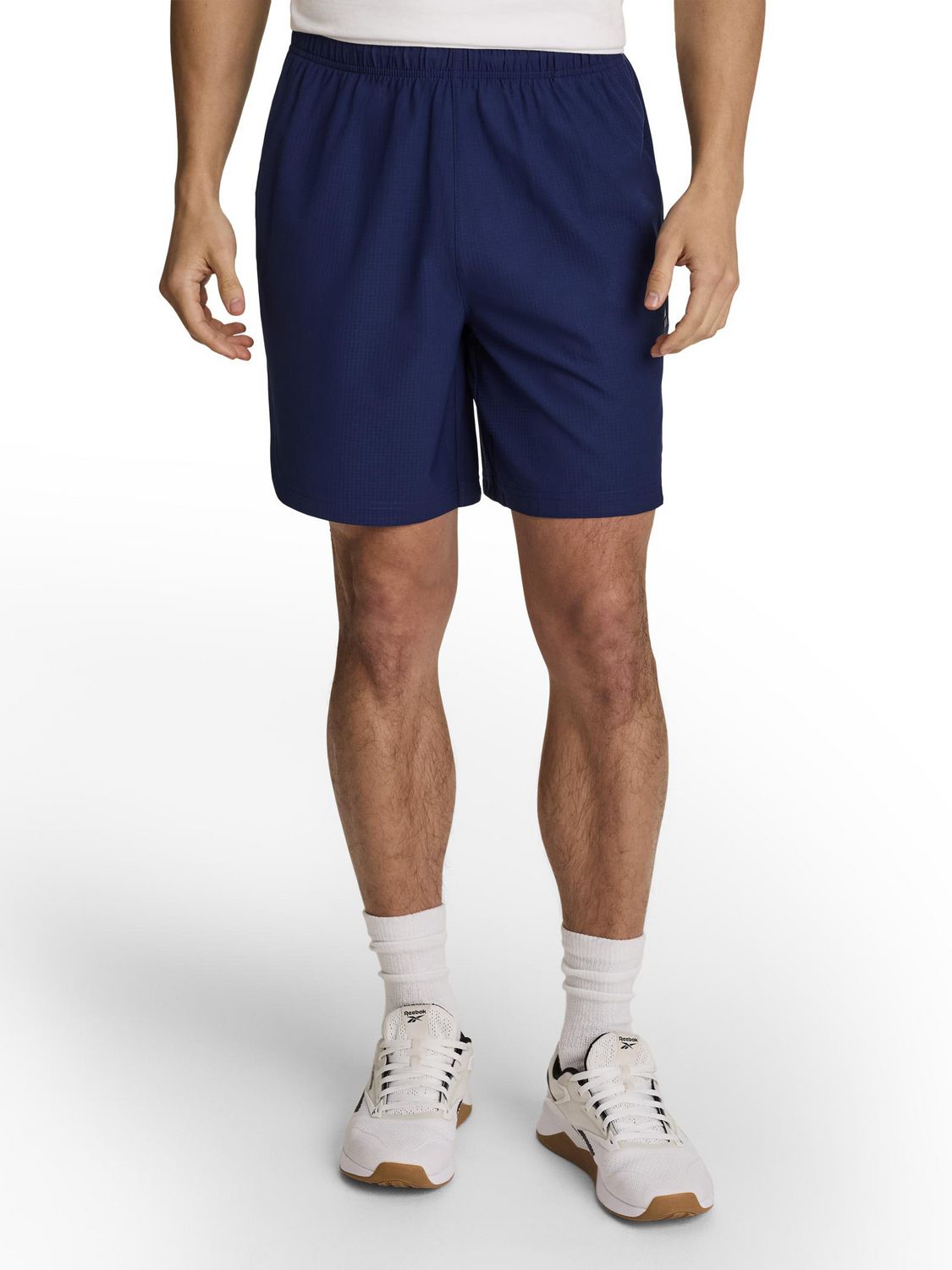 Short d'entraînement Reebok Pace Breaker pour homme, entrejambe de 7"