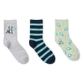 thumbnail image 1 of George Women's Mid-Crew Socks 3-Pack, 1 of 1