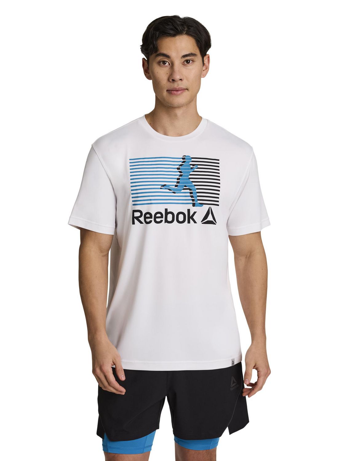 Reebok T-shirt rétro de course pour homme