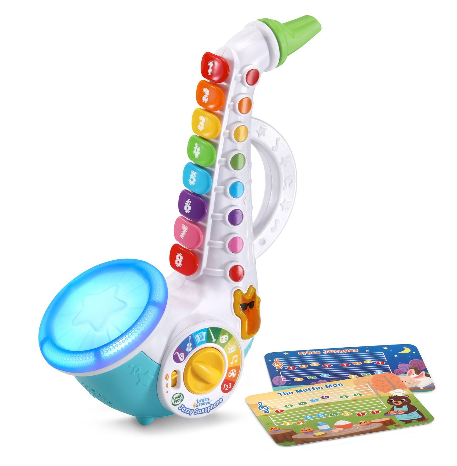 LeapFrog Learn Groove Jazzy Saxophone English Version 18 Months Walmart
