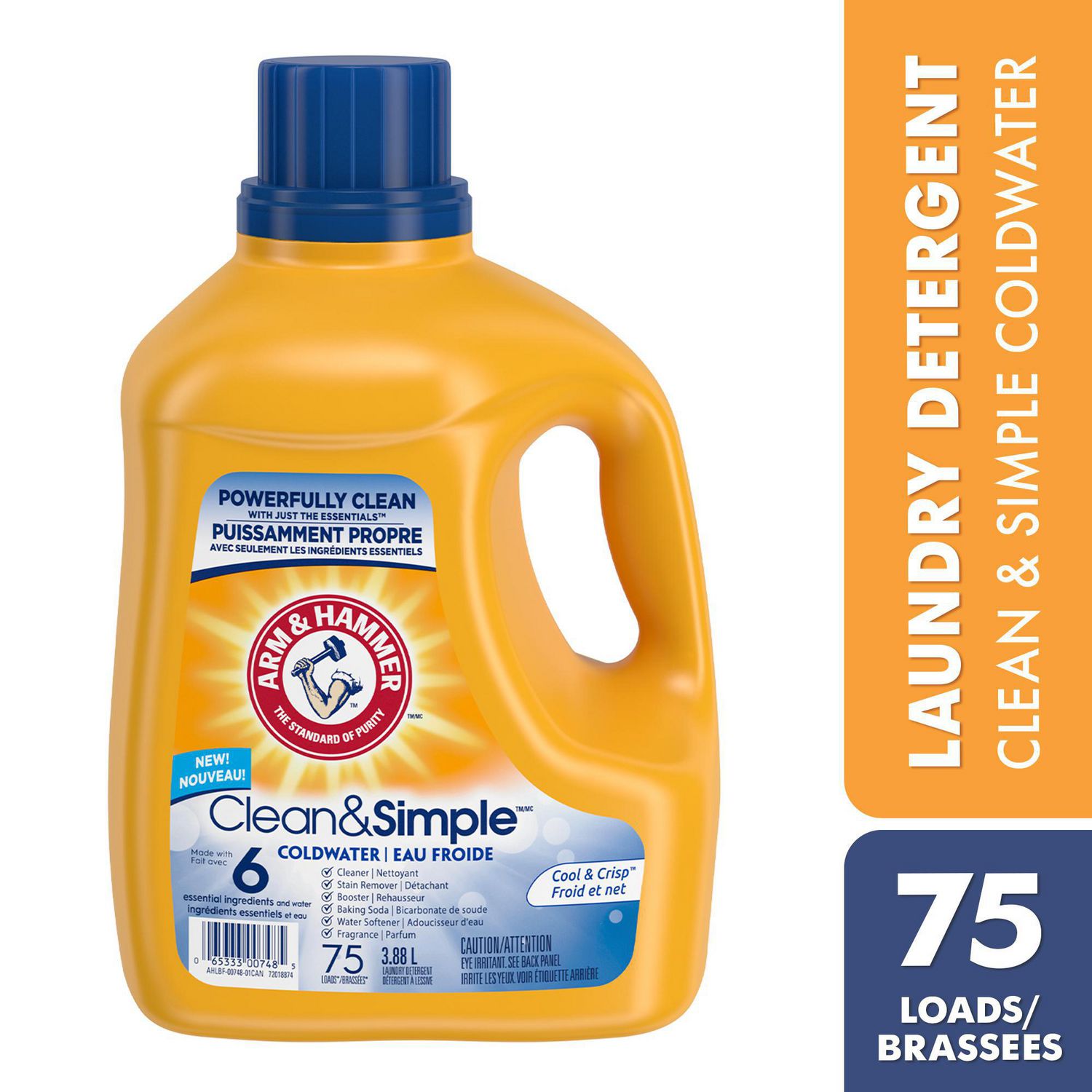 Clean & Simple Coldwater Liquid Laundry Detergent Walmart Canada