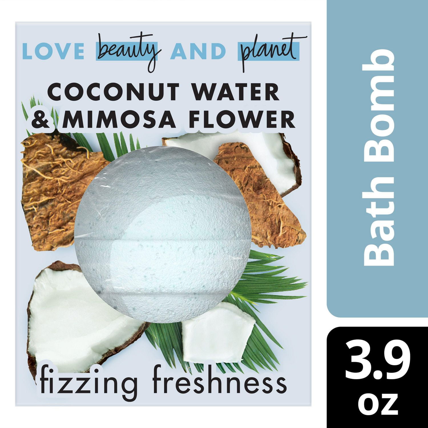 Love Beauty And Planet Fizzing Freshness Bath Bomb Coconut Water
