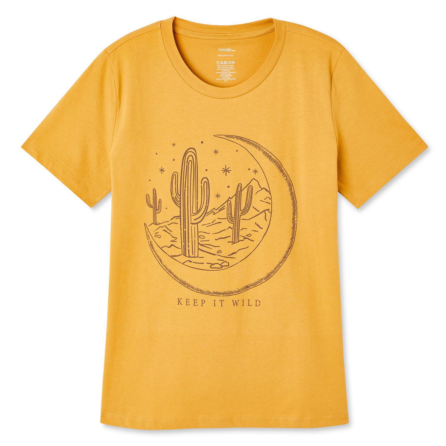 T-shirt à encolure ras du cou George pour femmes