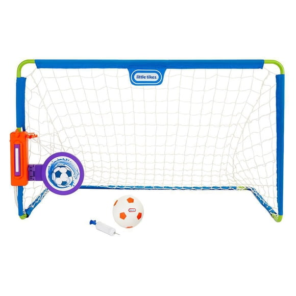 Jeu de sport de soccer/football aquatique 2 en 1 Little Tikes avec filet, ballon et pompe