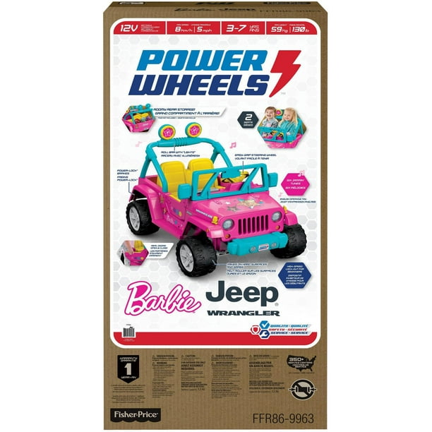 Barbie Jeep, voiture télécommandée, voiture télécommandée rose, voiture  strass, voiture télécommandée rose strass, voiture télécommandée Barbie  Jeep -  Canada