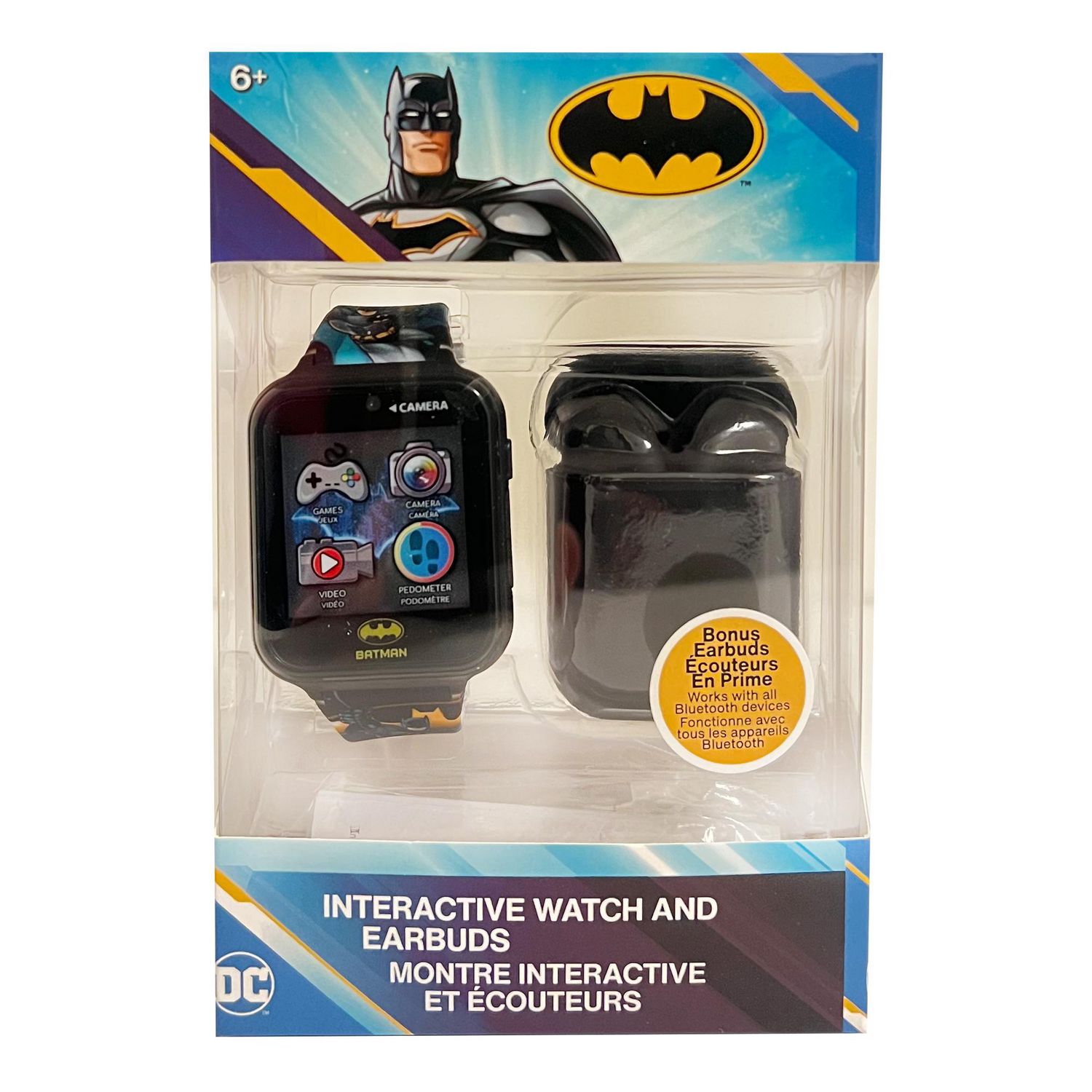 Batman Montre interactive cran tactile avec un ensemble d