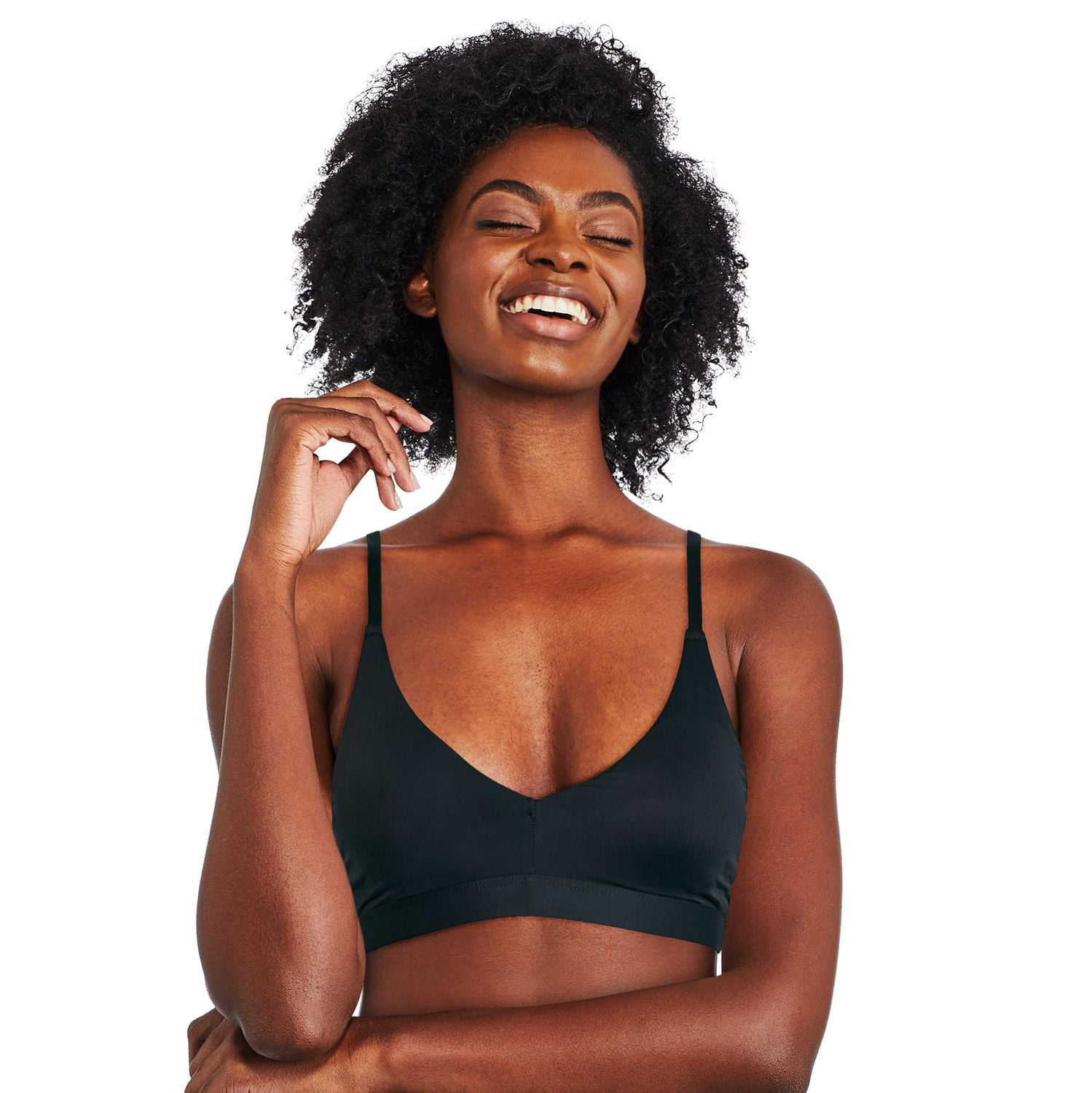 George Women's V-Neckline Bralette, Sizes S-XXL