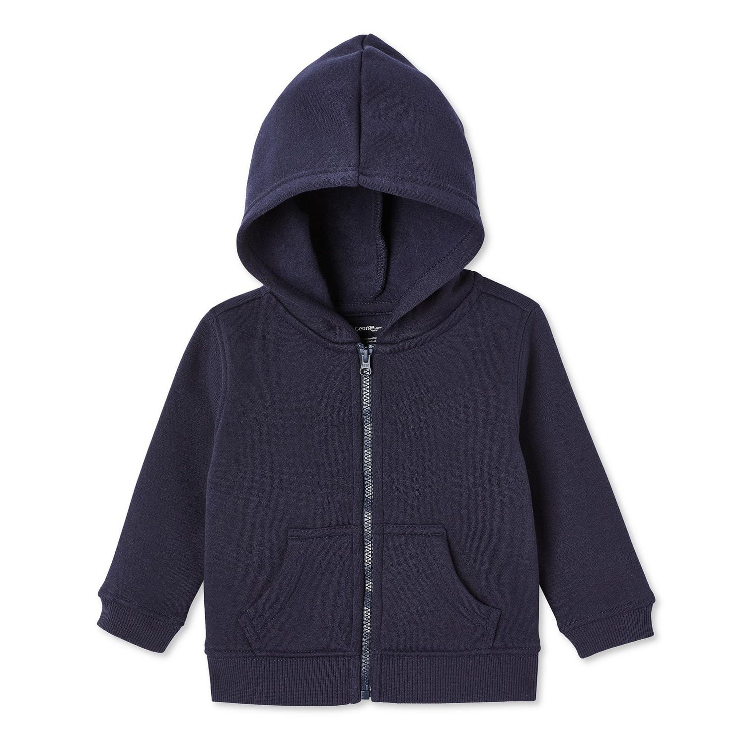 George Baby Boys' Fleece Zip-Up Hoodie