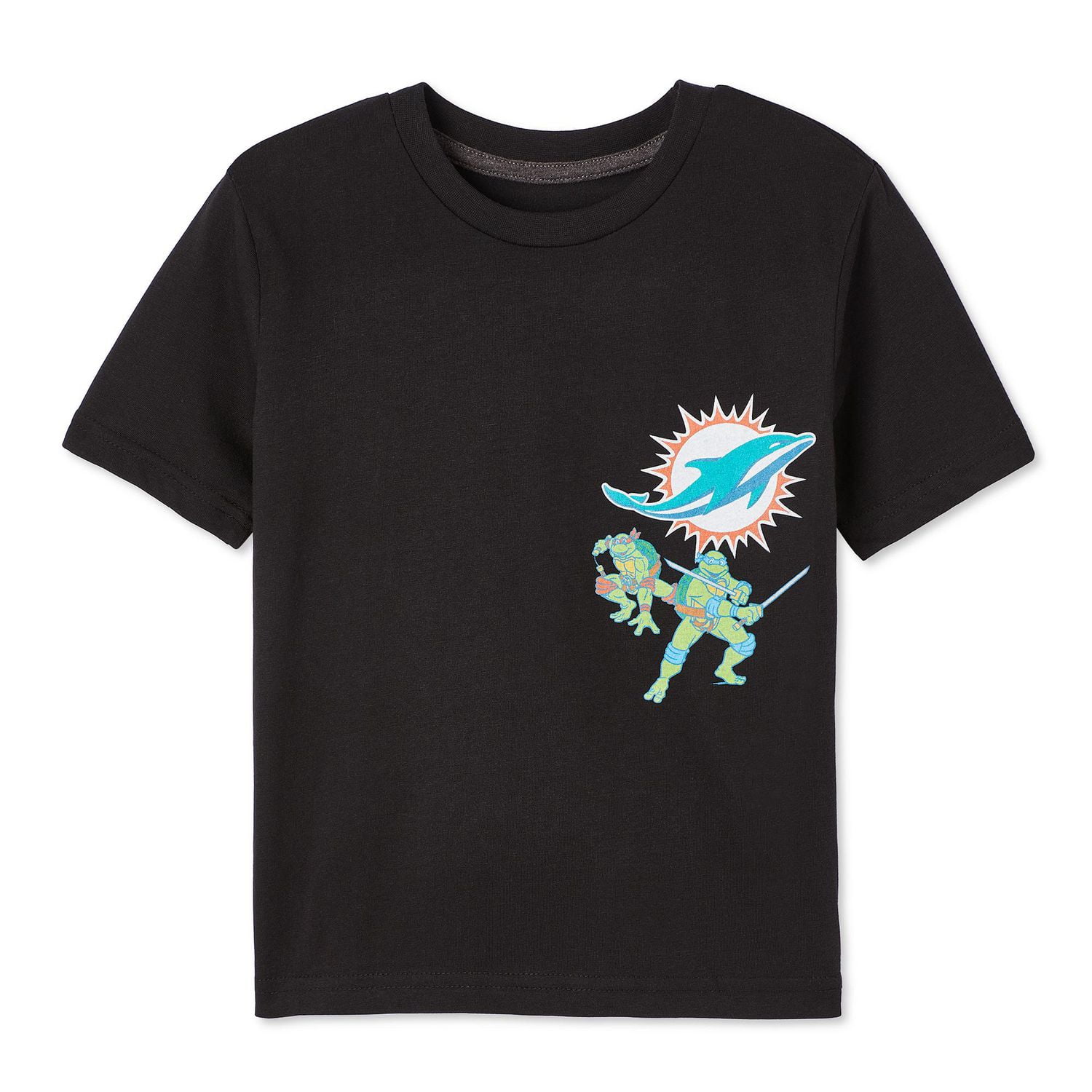T-shirt à manches courtes NFL x Tortues Ninja pour garçons Tailles TP-G