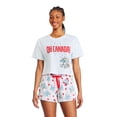 thumbnail image 1 of The Smurfs Women's Two Piece Pajama Set, 1 of 3