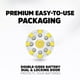 Paquet de huit piles Energizer® EZ Turn & Lock - Taille 10, 16 pièces – image 3 sur 9