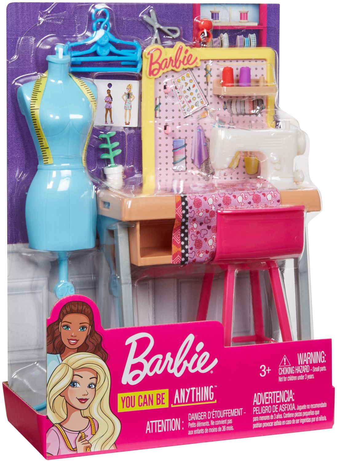 OVP Mattel FXP10 Barbie Berufe Fashion Design Studio 