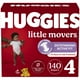 Couches pour bébés HUGGIES Little Movers, Emballage Econo Tailles: 3-7 | 156-80 Unités – image 1 sur 9