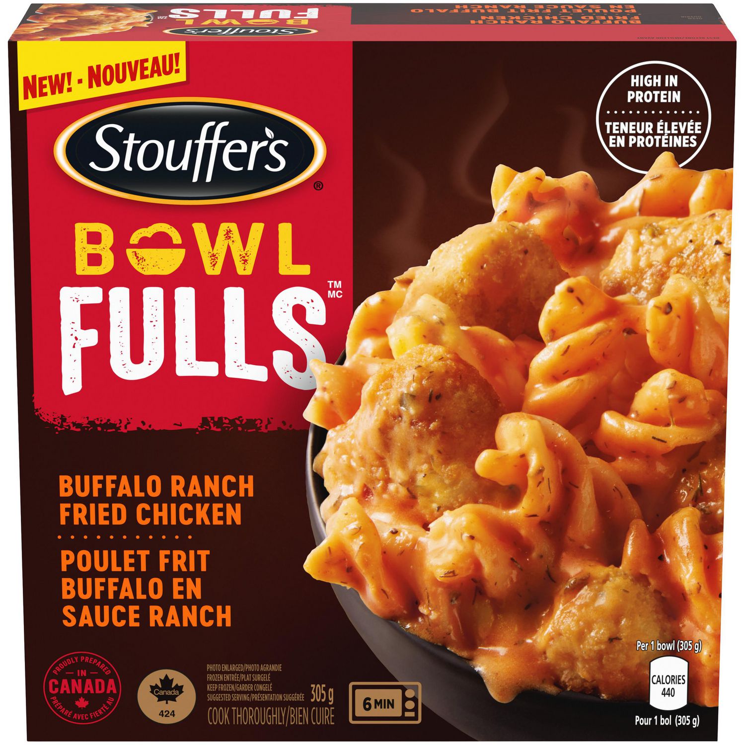 STOUFFER'S BowlFULLs Buffalo Ranch Fried Chicken | Walmart Canada
