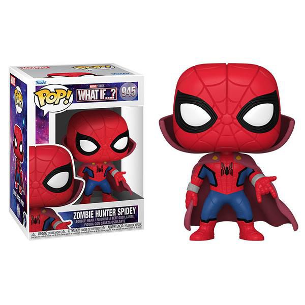Funko POP Marvel: What If - Zombie Hunter Spidey Figurine En Vinyle