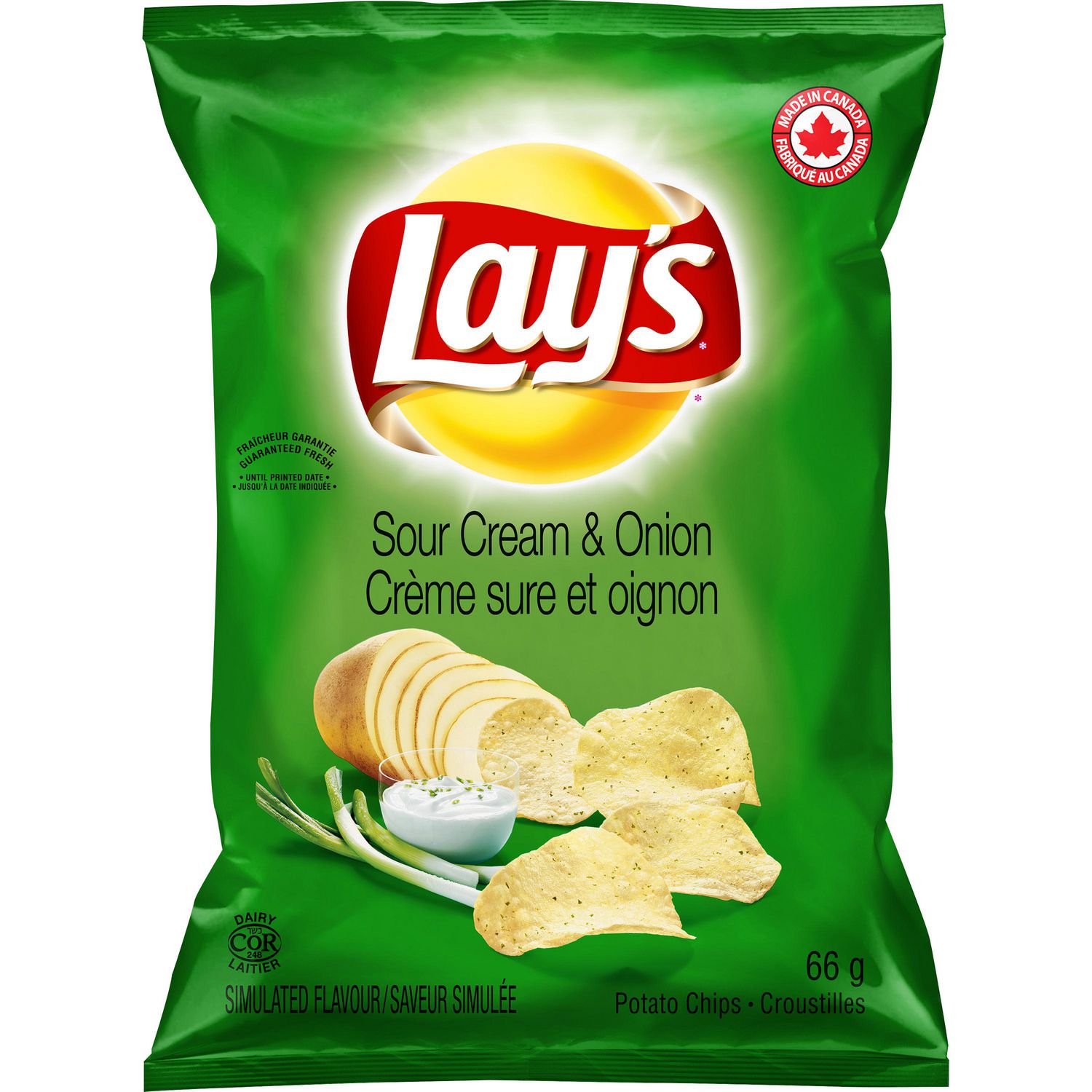 Lay's Gluten-Free Single Serve Sour Cream & Onion Potato ...