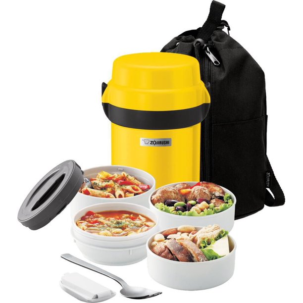 Zojirushi Mr Bento Stainless Lunch Jar, Lemon Yellow