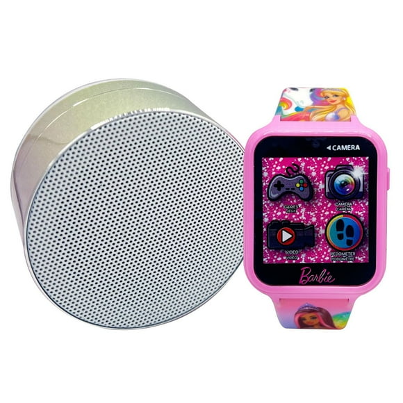 Barbie Touch Screen Interactive Watch with  Bonus Bluetooth  Speaker