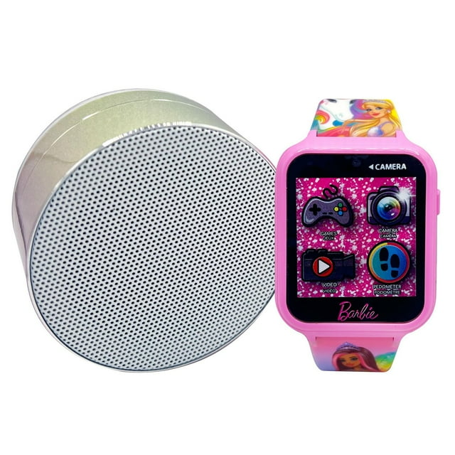 Barbie Touch Screen Interactive Watch with Bonus Bluetooth Speaker
