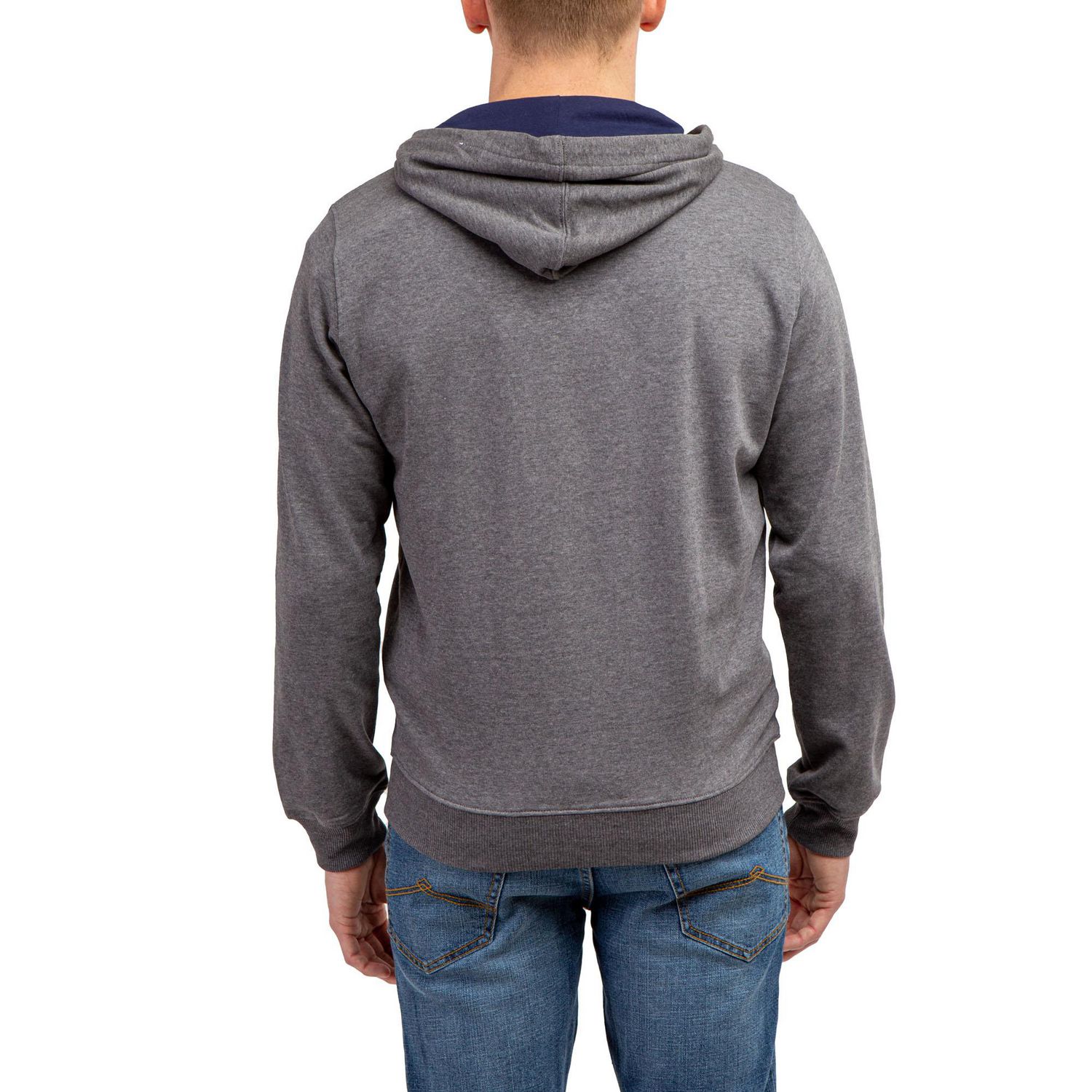 Polo on sale grey hoodie