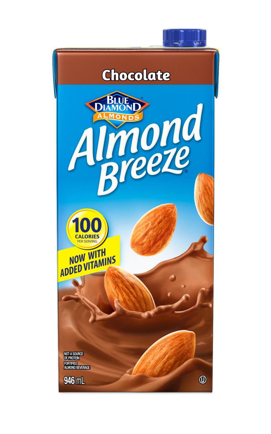 blue diamond chocolate almond milk