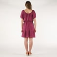thumbnail image 3 of DV robe babydoll à manches courtes et col rond, 3 of 4